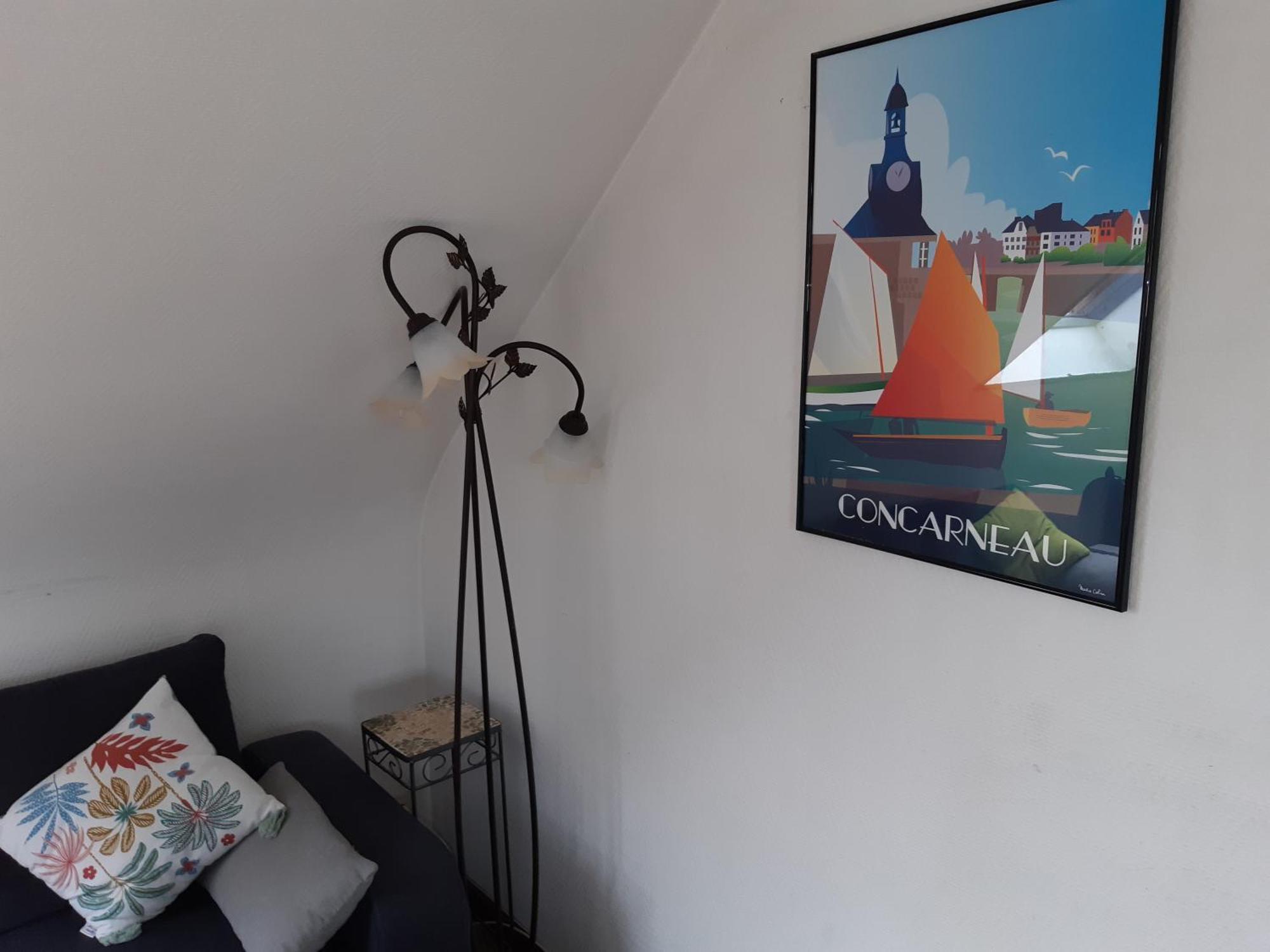 Urban Sunny & Cosy Apartman Concarneau Kültér fotó